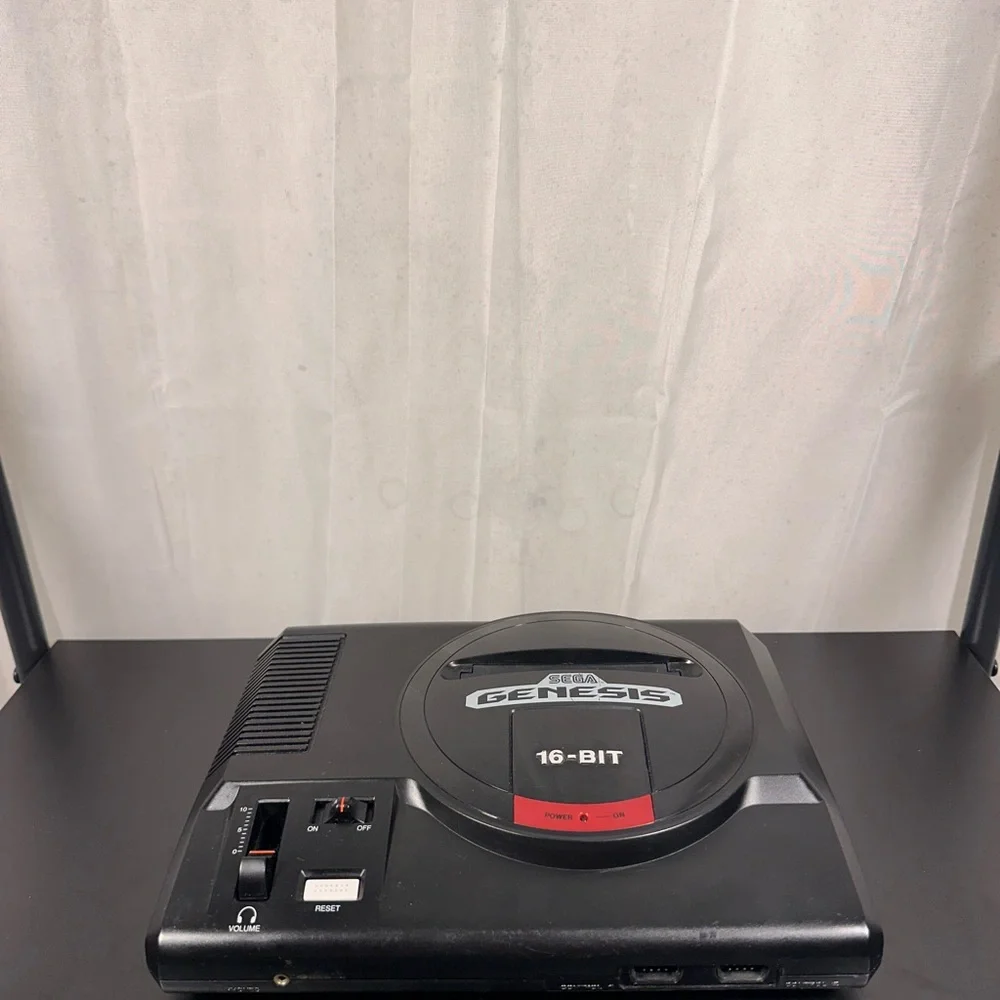 Sega Genesis 16-Bit Black Console